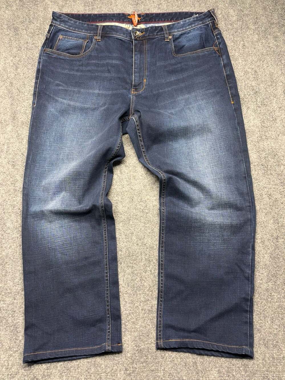 Tommy Bahama Denim Jeans 40x30 Dark Blue CoolMax Cotton Blend Stretch 5 Pockets